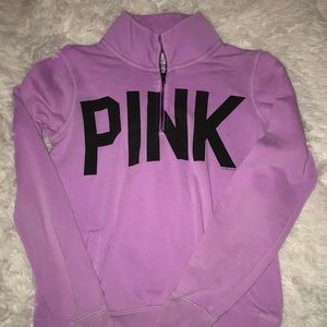 PINK quarter zip
